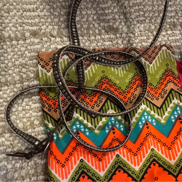 Chan Luu Gray & Brown Beaded Wrap Bracelet - Picture 5 of 6